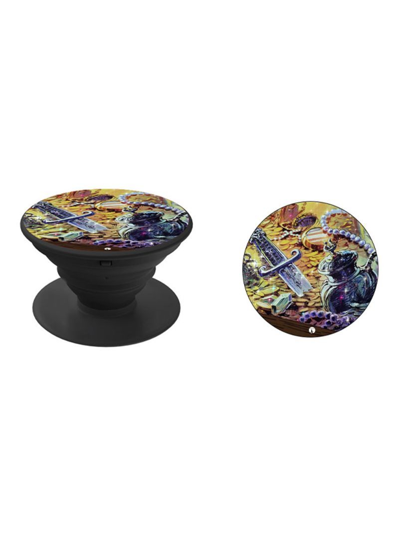 RKN Pop Up Expanding Phone Grip Holder - Anime Jazerat Alknz Multicolour - Image 1