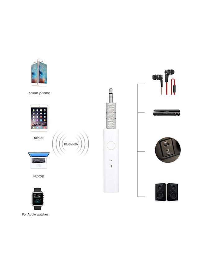 NIBEMINENT Bluetooth Wireless Audio Receiver With Microphone V425 Black/Silver - Image 4