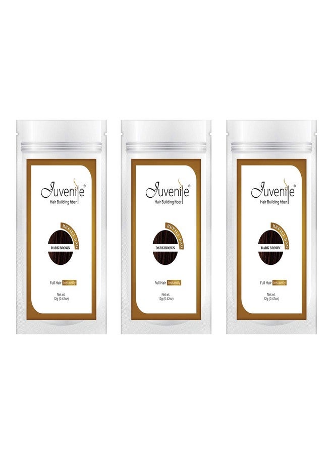 جوفينايل عبوة إعادة تعبئة ألياف الشعر للأطفال باللون البني الداكن 36 جم - Image 1