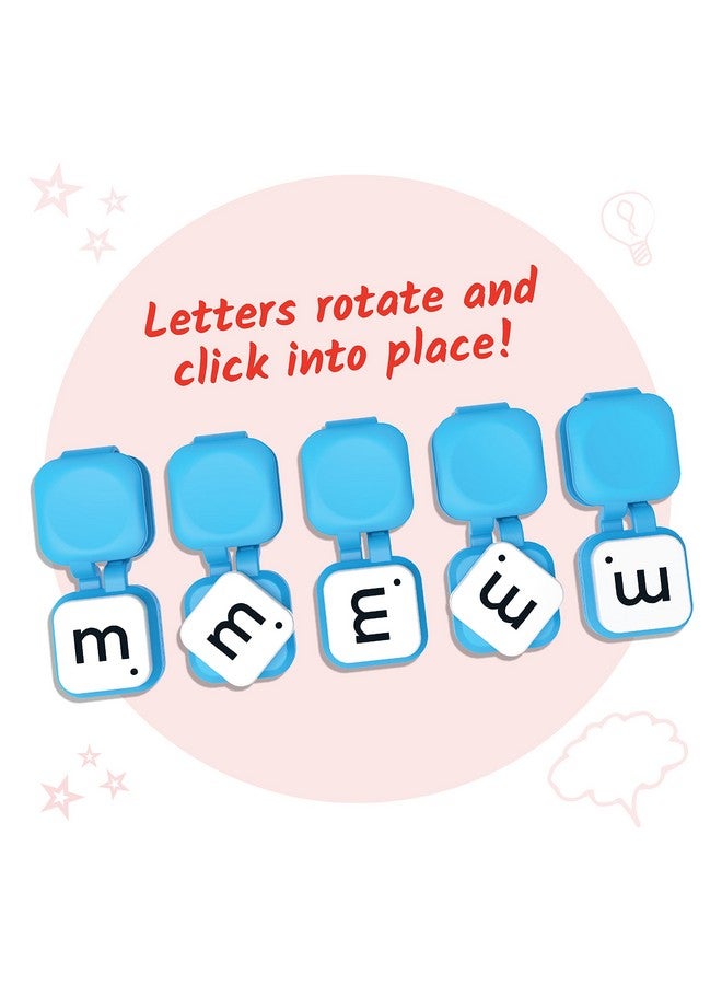 hand2mind hand2mind Learn My Letters Fine Motor Clips, Kids Clothespin Activities, Letter Practice for Preschoolers, Toddler Alphabet Learning Toys, Pincer Grasp Toys, Fine Motor Toys, Reading Manipulatives  - Image 4