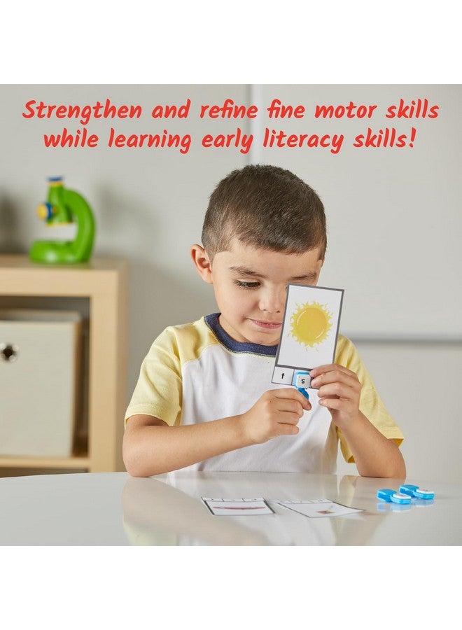 hand2mind hand2mind Learn My Letters Fine Motor Clips, Kids Clothespin Activities, Letter Practice for Preschoolers, Toddler Alphabet Learning Toys, Pincer Grasp Toys, Fine Motor Toys, Reading Manipulatives  - Image 5