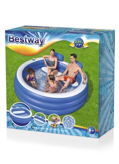 Bestway Bestway Family Pool Splash Paradise 231x219x79cm | Inflatable Family Pool | Summer Water Toy  - Image 1