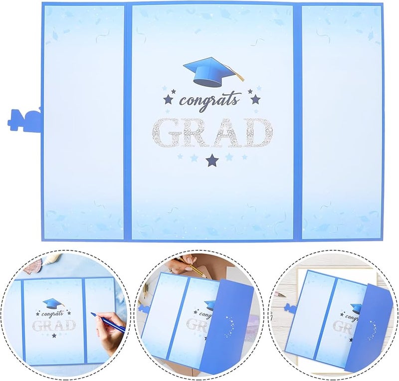 Elegant Graduation Guest Book for College High School Party Sign in Capture Memories - Image 4