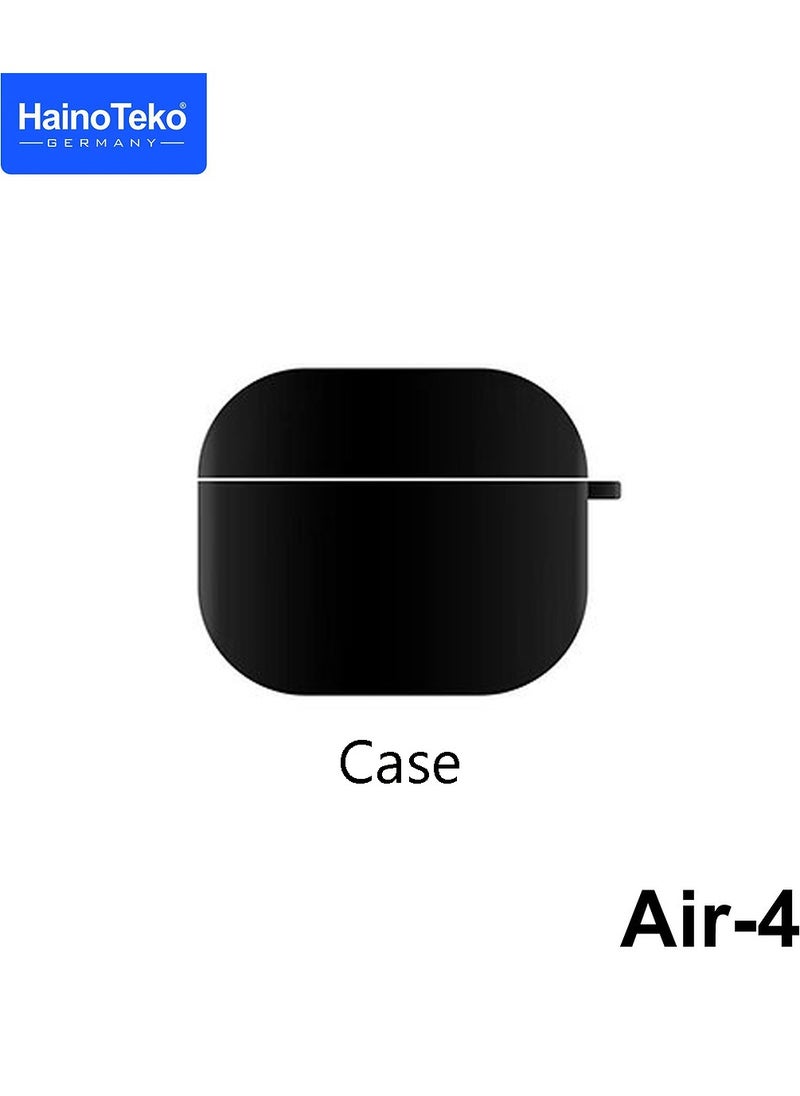 Haino Teko Haino Teko Germany Air4 Wireless Bluetooth Earphone With High Bass Sound Quality and Multifunctional Touch Control Compatible With iPhone  Black  - Image 3