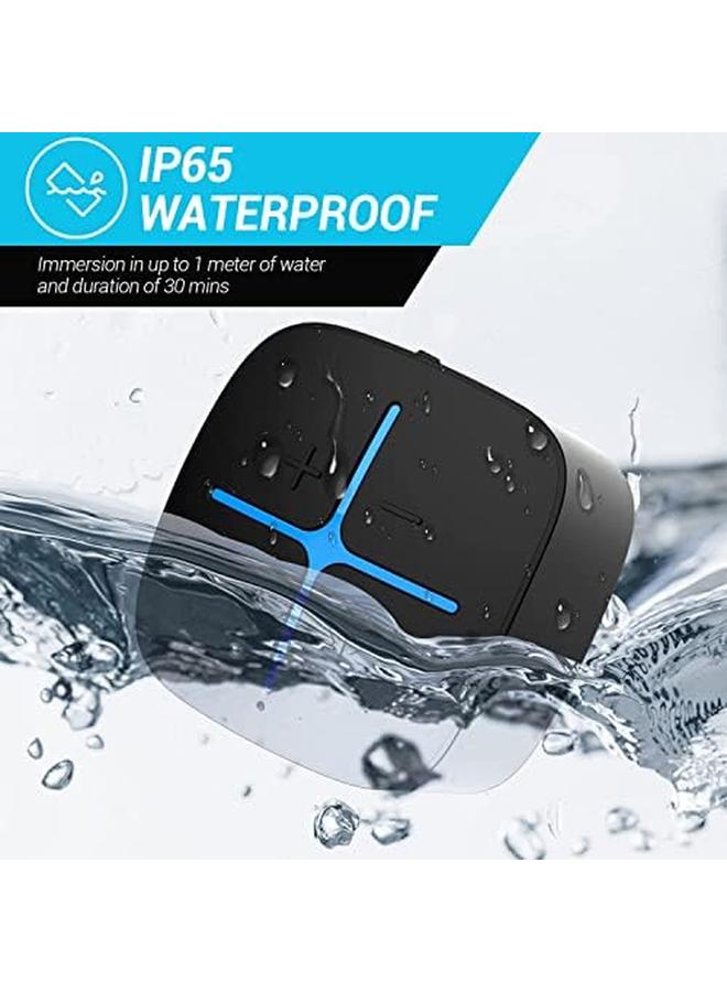 Excefore Waterproof Bluetooth Speaker Ip65 Mini Shower Speaker Lightweight Portable Speakers For Travel Pool Beach Biking Kayak Gifts For Men Women - Image 3
