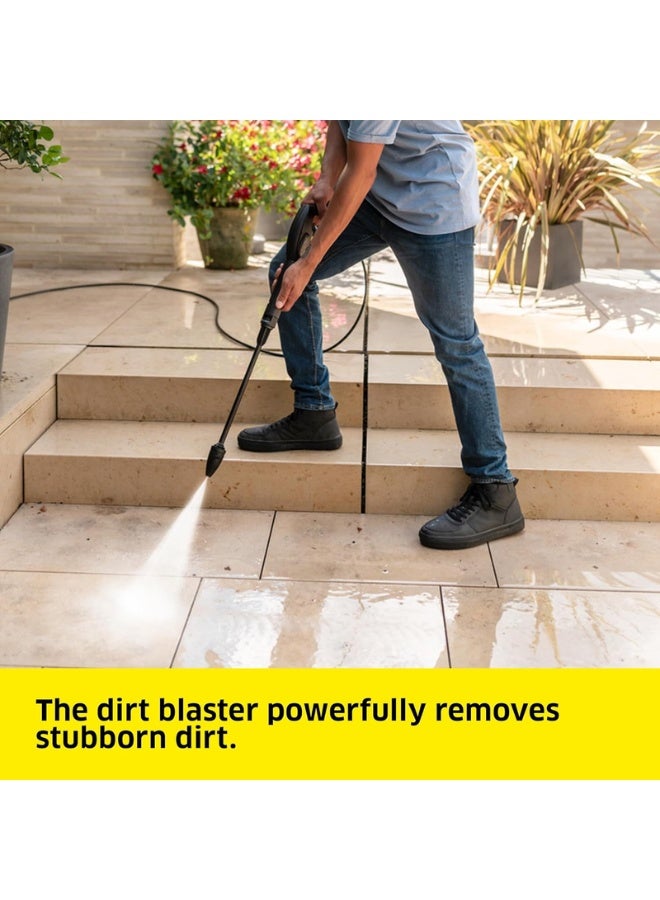 KARCHER K 3 Eco Booster Car & Home Pressure Washer, 120 Bar, 1600W – Full Cleaning Kit with T 1 Surface Cleaner, Foam Jet, Wash Brush & 500ml Car Shampoo – 50% More Cleaning Power - Image 5