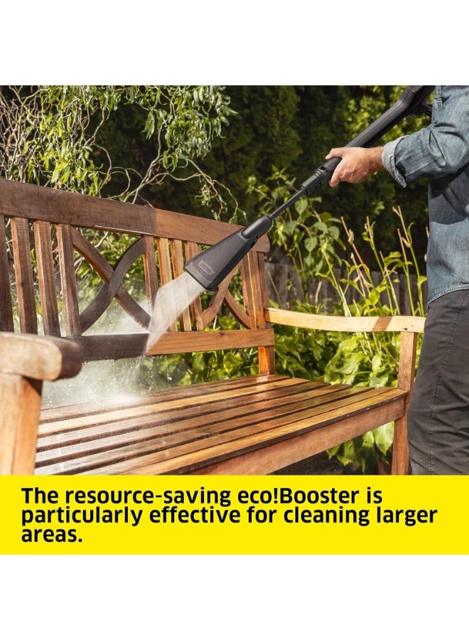 KARCHER K 3 Eco Booster Car & Home Pressure Washer, 120 Bar, 1600W – Full Cleaning Kit with T 1 Surface Cleaner, Foam Jet, Wash Brush & 500ml Car Shampoo – 50% More Cleaning Power - Image 4