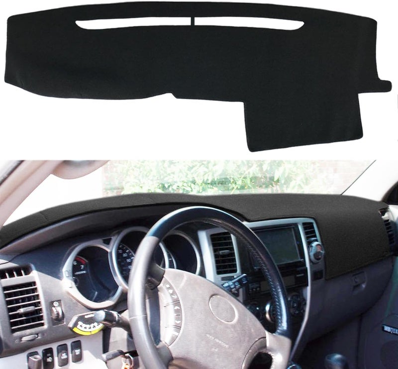 AKMOTOR Dash Cover for Toyota 4Runner (2003-2009) - Black Dashboard Mat Pad - Image 2