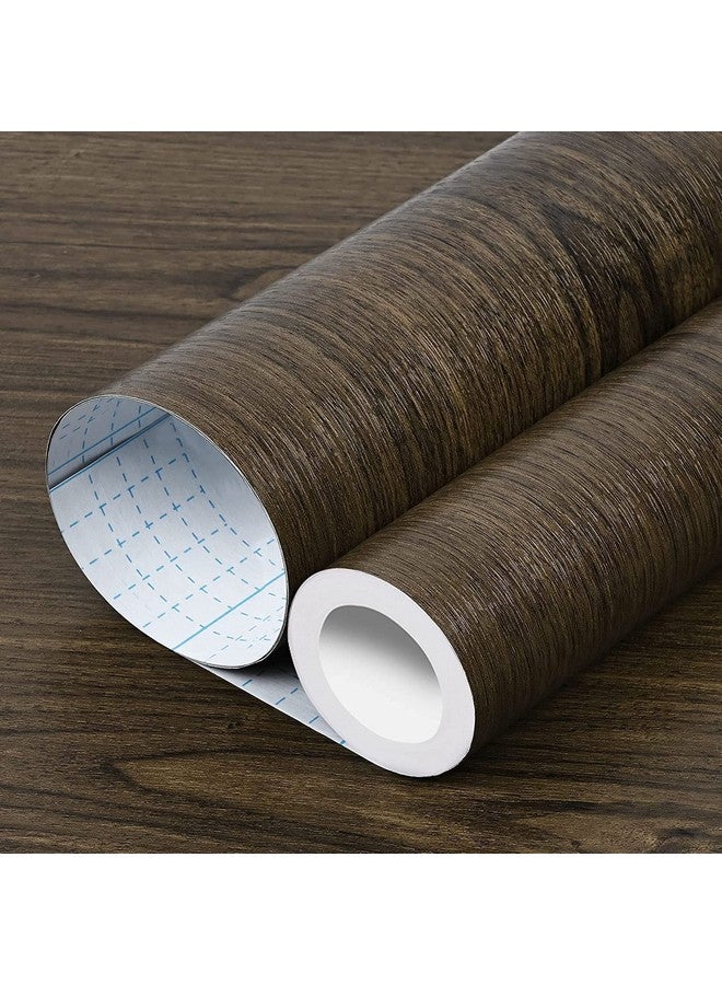 صن بيرد ورق جدران من الخشب مقشر ولصق، ورق جدران من ورق لاصق من الخشب، قابل للإزالة، غطاء حائط ذاتي اللصق من الحبوب الخشبية، خزانة أثاث كيكثين (24 × 144 بوصة من الخشب الخشبي) - Image 1