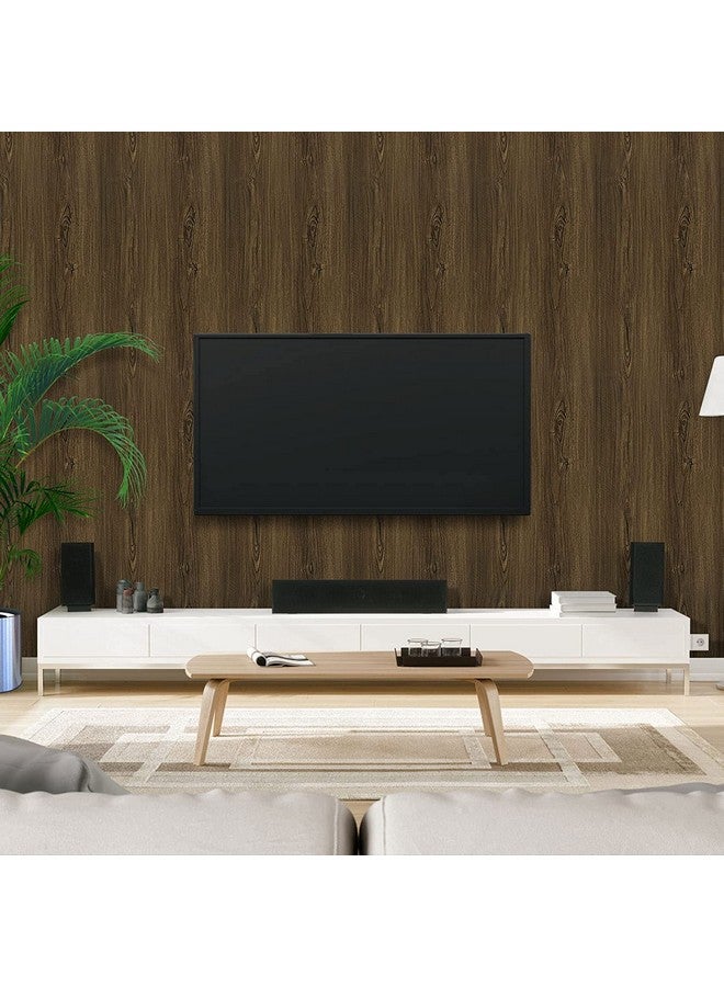 صن بيرد ورق جدران من الخشب مقشر ولصق، ورق جدران من ورق لاصق من الخشب، قابل للإزالة، غطاء حائط ذاتي اللصق من الحبوب الخشبية، خزانة أثاث كيكثين (24 × 144 بوصة من الخشب الخشبي) - Image 3