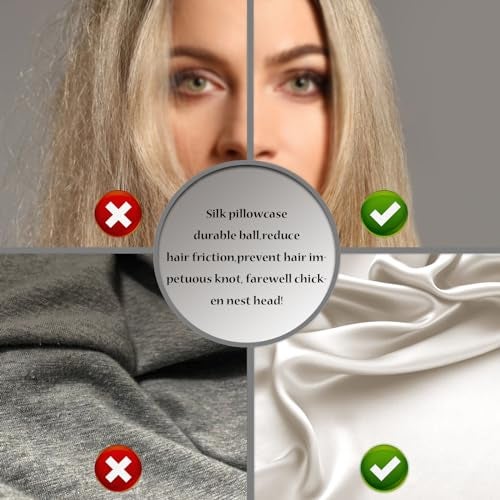 Suatien Silk Pillow Cases 2 Pack Soft Breathable and Sliky Queen Size Pillow Cases Set of 2,Natural Mulberry Satin Silk Pillowcase with Hidden Zipper for Hair and Skin (Beige,20"X 30",2pcs) - Image 5