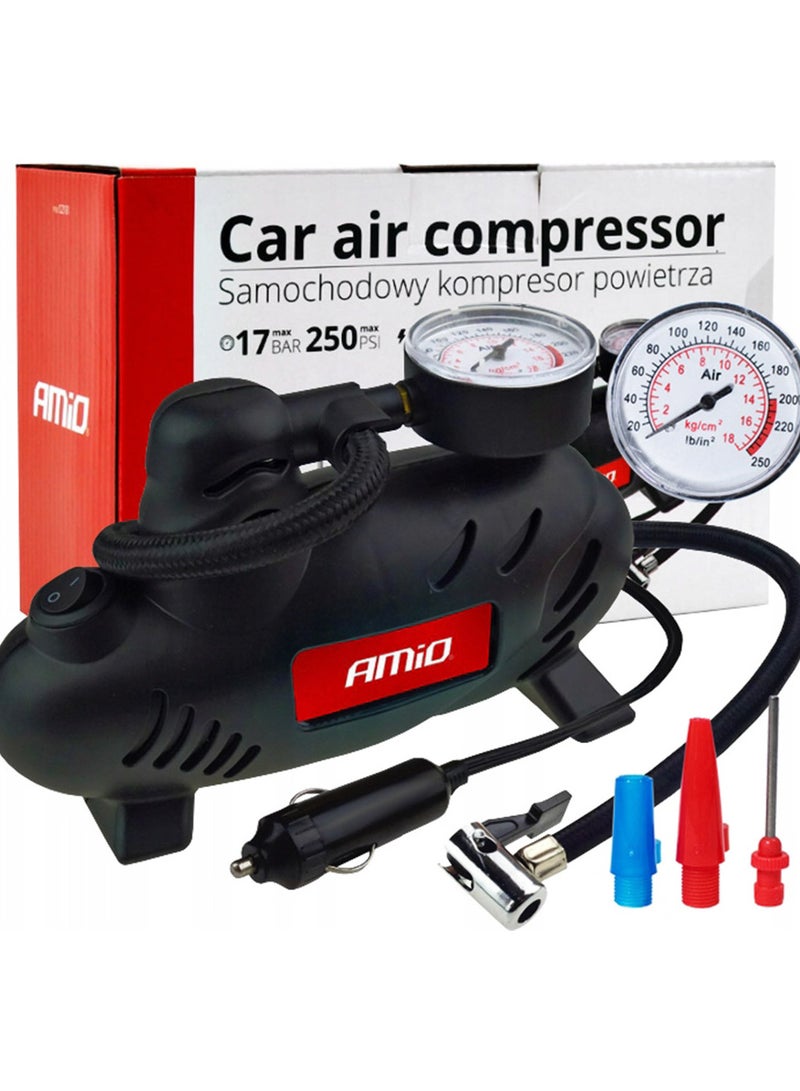 AMIO Car Air compressor 12V ACOMP-07 - Image 1