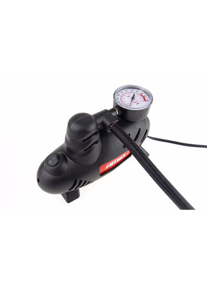 أميو **ضاغط هواء سيارة 12 فولت بضغط 250 PSI منفاخ إطارات محمول مع مقياس ضغط ACOMP-07 - Image 3