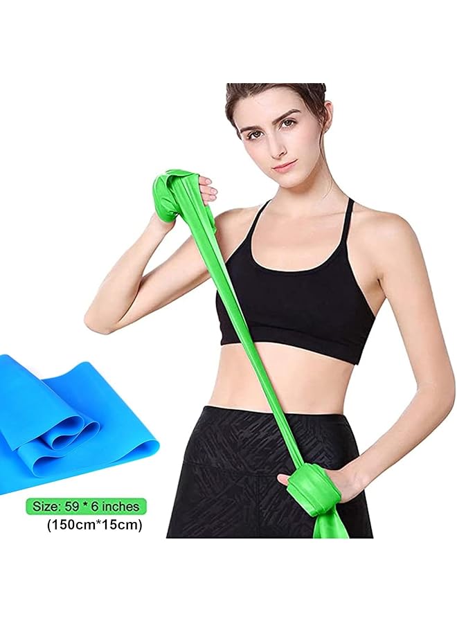 X spring Resistance Bands Non Latex TPE Material Stretch Bands for Full Body Workout Professional Exercise Bands for Men and Women Ideal for Pilates Rehab and Fitness Training - Image 3