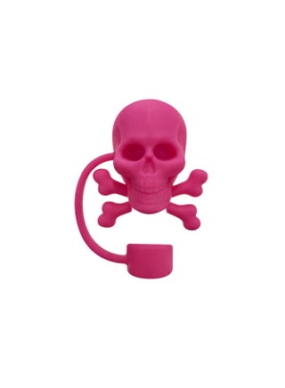 Ice Cup Straw Dust Cap Food Grade Silicone Straw Cap Glass Straw Dust Plug Stainless Steel Straw Cap-Color:10mm Pink Skull - pzsku/ZC6D6BB5E8001F4E110D2Z/45/_/1742886409/b9ce7b7b-a541-4ea8-b4b8-b63d6fa7777f