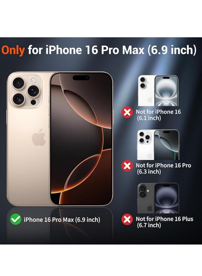 Houmt iPhone 16 Pro Max Case Cover Soft Liquid Silicone Case Full Body Protective iPhone 16 pro Max Cover Shockproof Slim Anti-Scratch Shockproof Protective Cover - Image 2