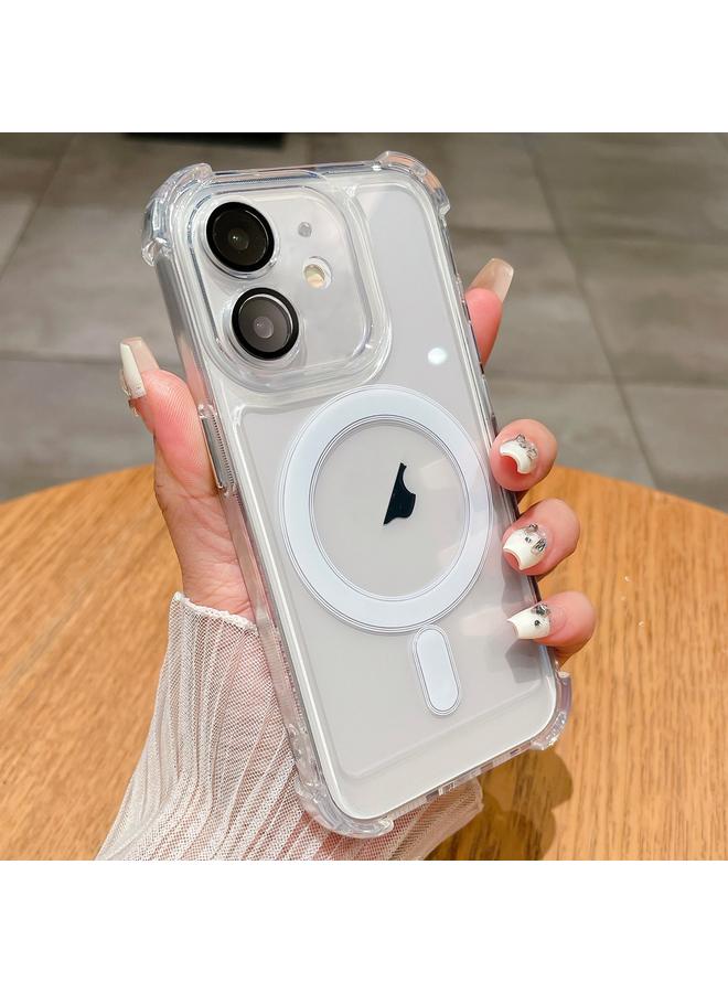 Zaboon Case For iPhone 11 Clear Acrylic + TPU MagSafe Magnetic Phone Case - Image 1
