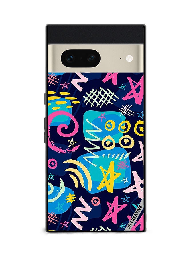 VR CREATIVE Protective Case Cover For Google Pixel 7 Design Multicolour - Image 1