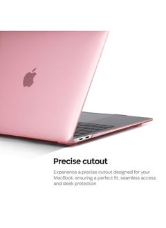 O Ozone Crystal Case Compatible with MacBook Pro 16 (A2485)M1 2021 (A2780)M2 (A2991)M3 2023 (A3403,A3186)M4 2024 Case+Keyboard Cover & Protector, Pink  - Image 4