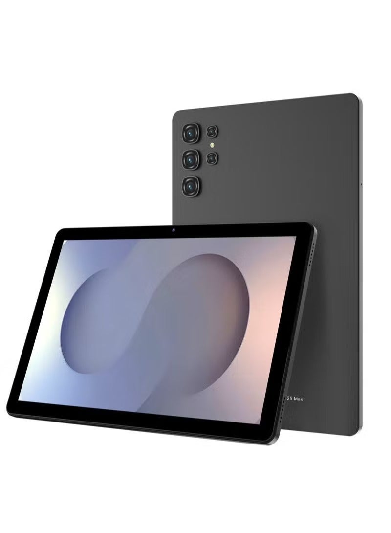 AirTab Airtab U25 Max 10.1 Inch FHD Smart Tablet 16GB RAM 1TB Storage 10000mAh Battery Dual Camera Face Unlock with Wireless Arabic Keyboard Black – High Performance & Sleek Design  - Image 3