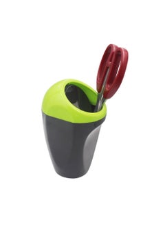 Storescent Storescent Mini Car Bustbin Can Small Portable Trash Can with Lid for Car Home Office Pack of 2 BlueGreen  - Image 3