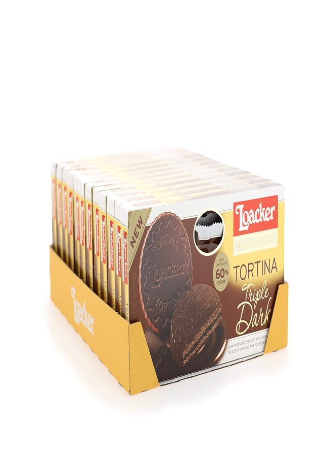 Loacker Gran Pasticceria Tortina Triple Dark, 125g/4.41 oz. - Image 3