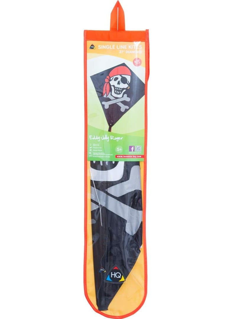 HQ HQ Kites and Designs 100053 Eddy Jolly Roger Kite  - Image 3