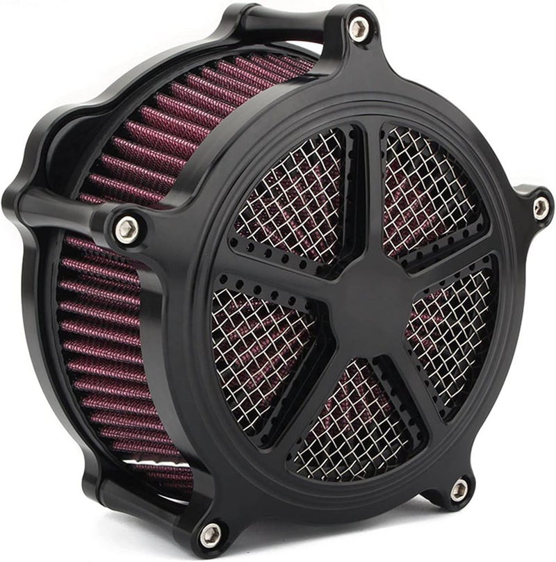 QASULER Motorcycle Air Filter for Harley Sportster - Image 1