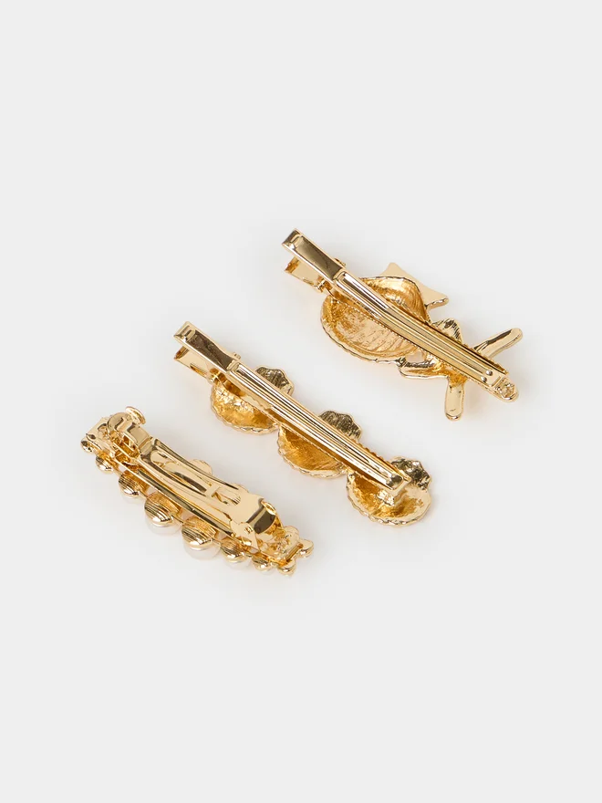 ستايلي Styli Pack of 3 - Sea Hair Pin