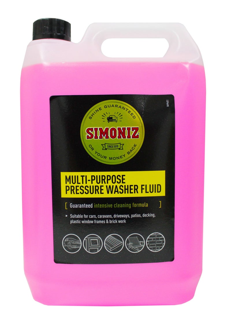 Simoniz Multi-Use Pressure Washer Fluid 5L - Image 1