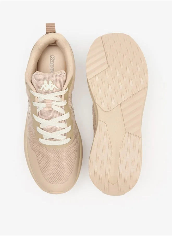 Kappa Men's Mesh Textured Walking Shoes with Lace-Up Closure