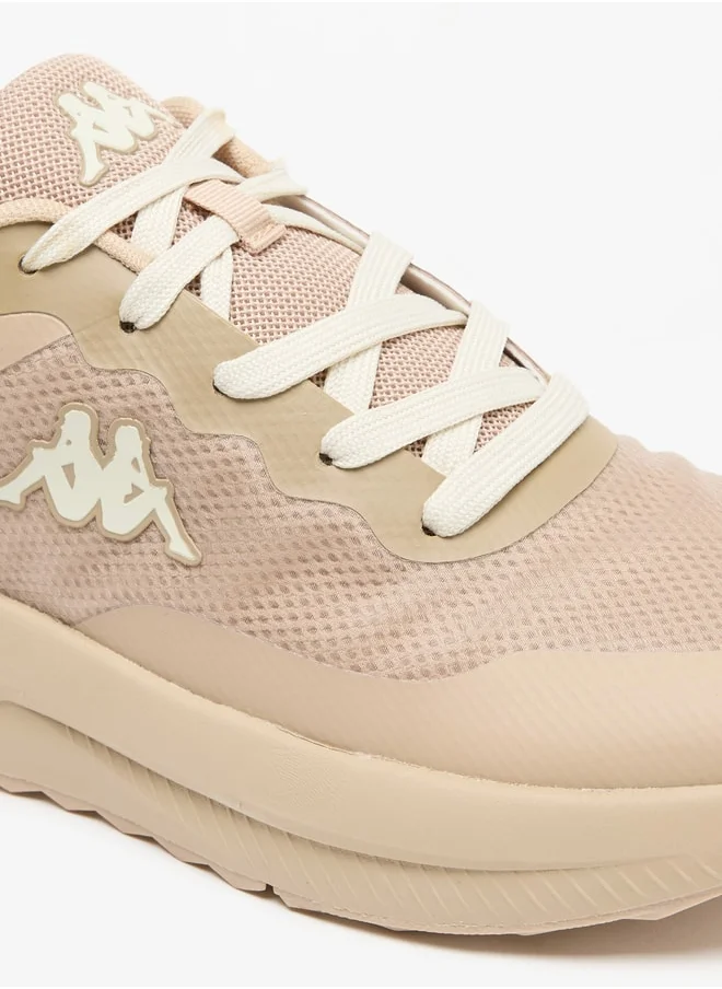 Kappa Men's Mesh Textured Walking Shoes with Lace-Up Closure