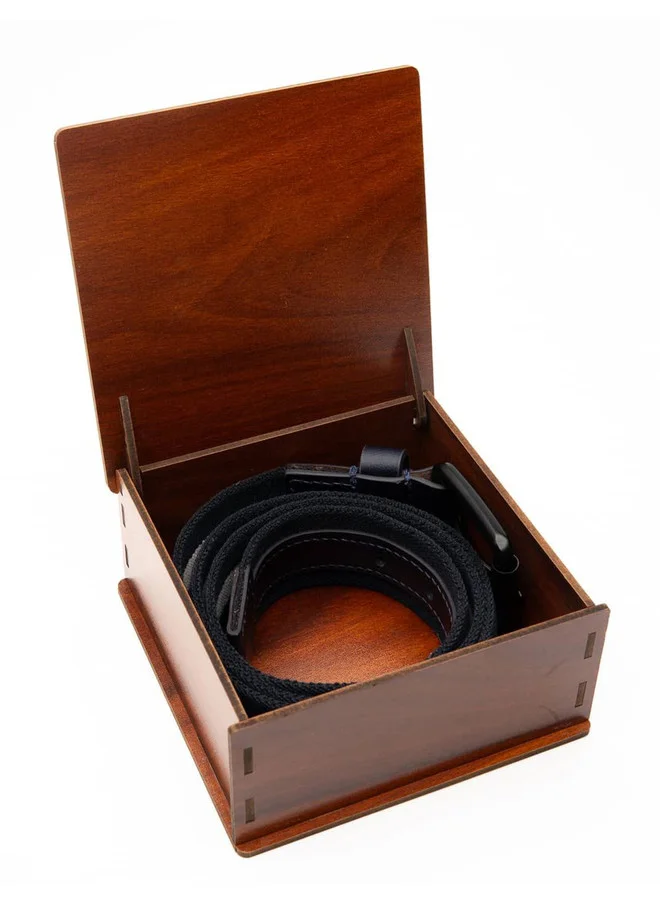 Bacca Bucci  Men's Solid Canvas Belt with D-Ring Closure for Men | Best Price UAE