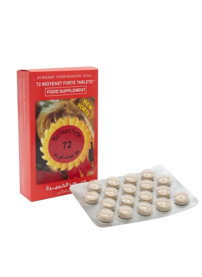 Bio-Yeast-Forte 72 Tablets - pzsku/ZC6D7D81E54F310B84820Z/45/_/1647698486/17656996-c9b9-4767-b326-73e35a14bba6