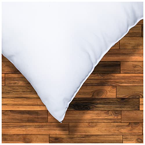 Vendola Microfiber Premium Microfibre Cushion Filler Set of 5 (16X16 Inches), White - Image 5