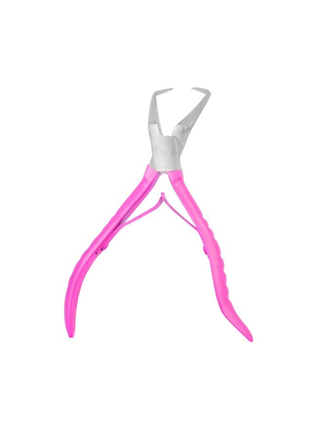 SIVOTE Hair Extension Beads Remover Pliers Pink - Stainless Steel Microlink Bead Removal Tool for Effortless Hair Extensions Removal - Image 1