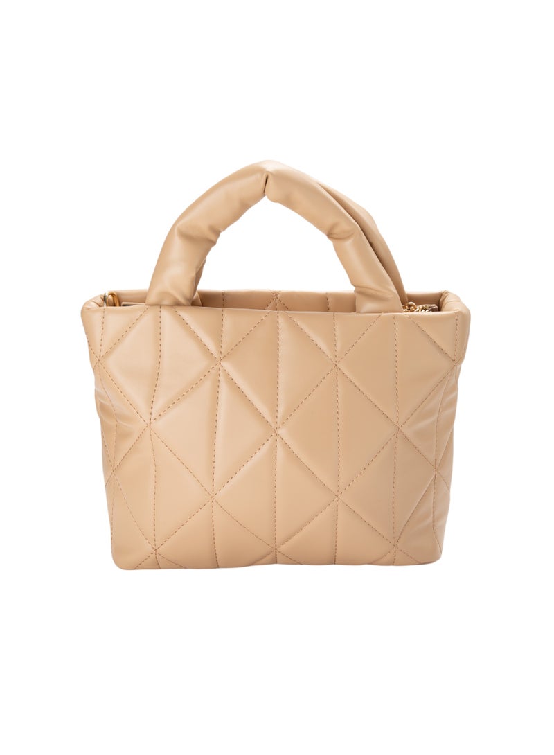 Bata Quilted Top Handle Bag - Image 2