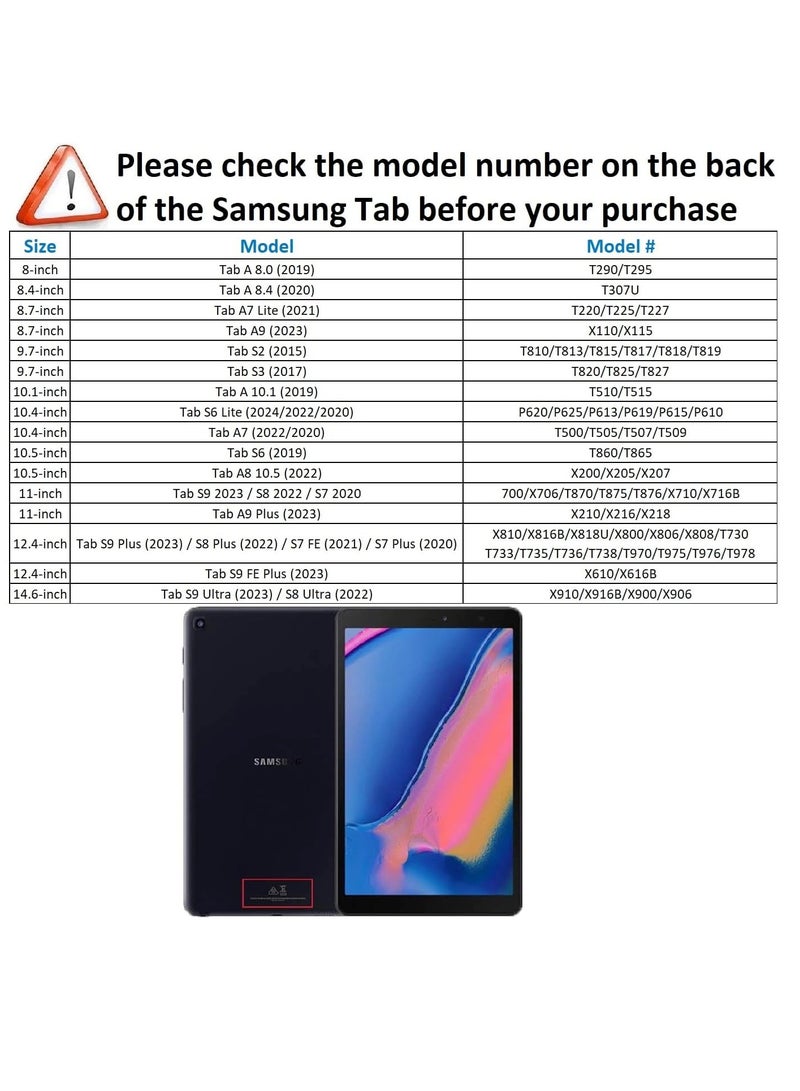 DUSALA 360 Degree Rotating Stand Auto Sleep Wake Folio Leather Smart Cover for Samsung Galaxy Tab A7 Lite  8.7-Inch (SM-T225) - Image 2