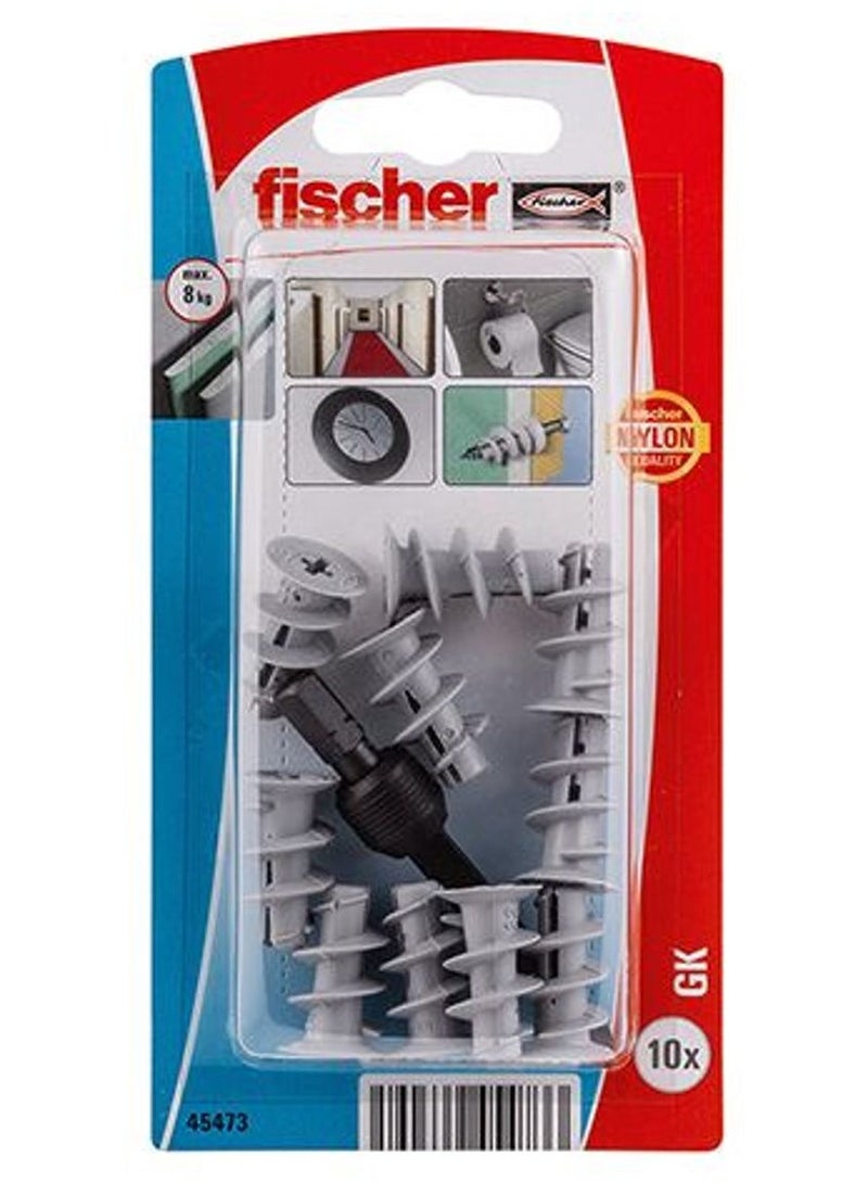Fischer Plasterboard Fixing Plug GK B 8Pcs