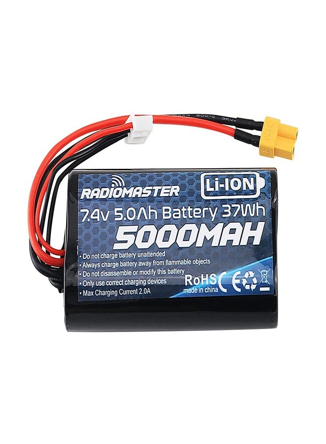 RADIOMASTER TX16S Battey 5000mAh 2S 7.4V XT30 JST-XH Plug TX16s Transmitter 1Pack - Image 1