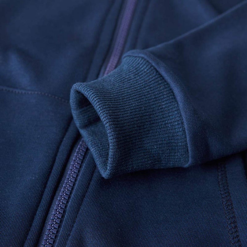 Spring&Gege Youth Solid Full Zipper Hoodies Soft Kids Hooded Sweatshirt for Boys and Girls Size 9-10 Years Navy Blue - Image 5