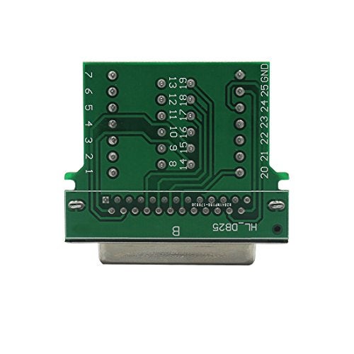 YIOVVOM DB25 Breakout Board Solder-Free Female Adapter 25-pin Port Adapter to Terminal Connector Signal Module Long Bolts and Nuts with case - Image 4