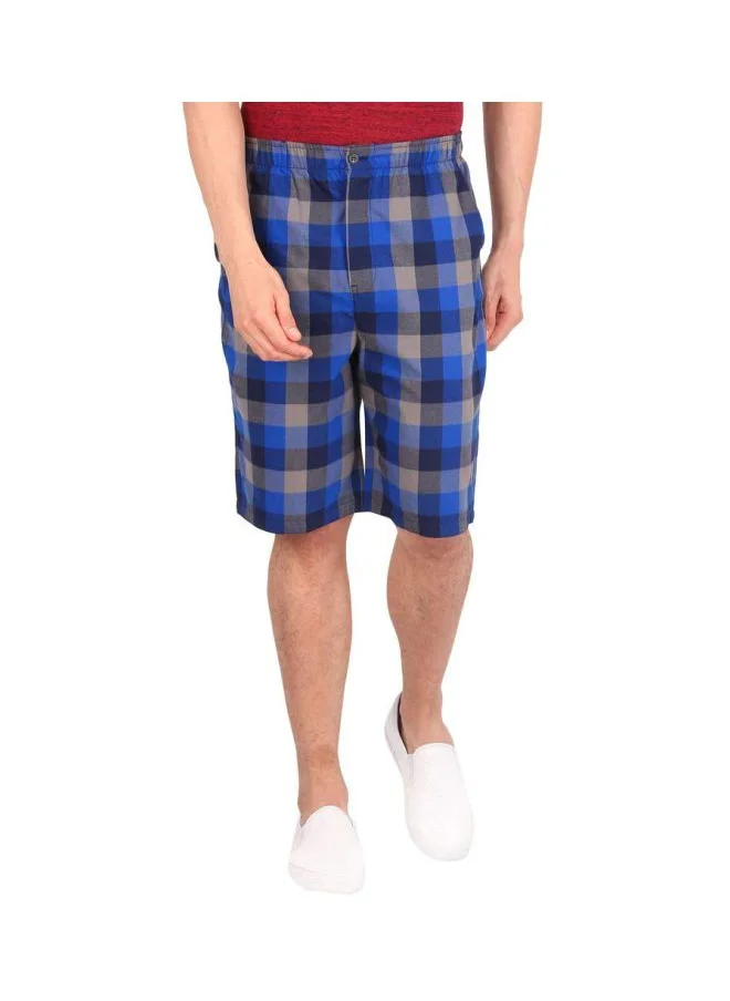 جوكي Jockey US88 Men Super Combed Mercerized Cotton Woven Fabric Regular Fit Printed Bermuda with Side Pockets