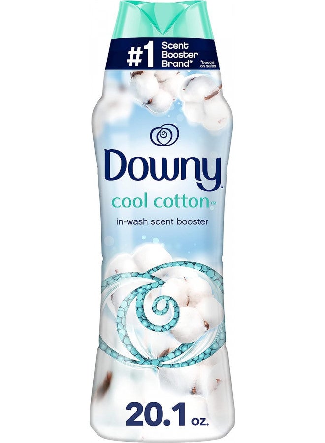 Downy Downy Laundry Scent Booster Beads for Washer, Cool Cotton, 20.1 oz - Image 1