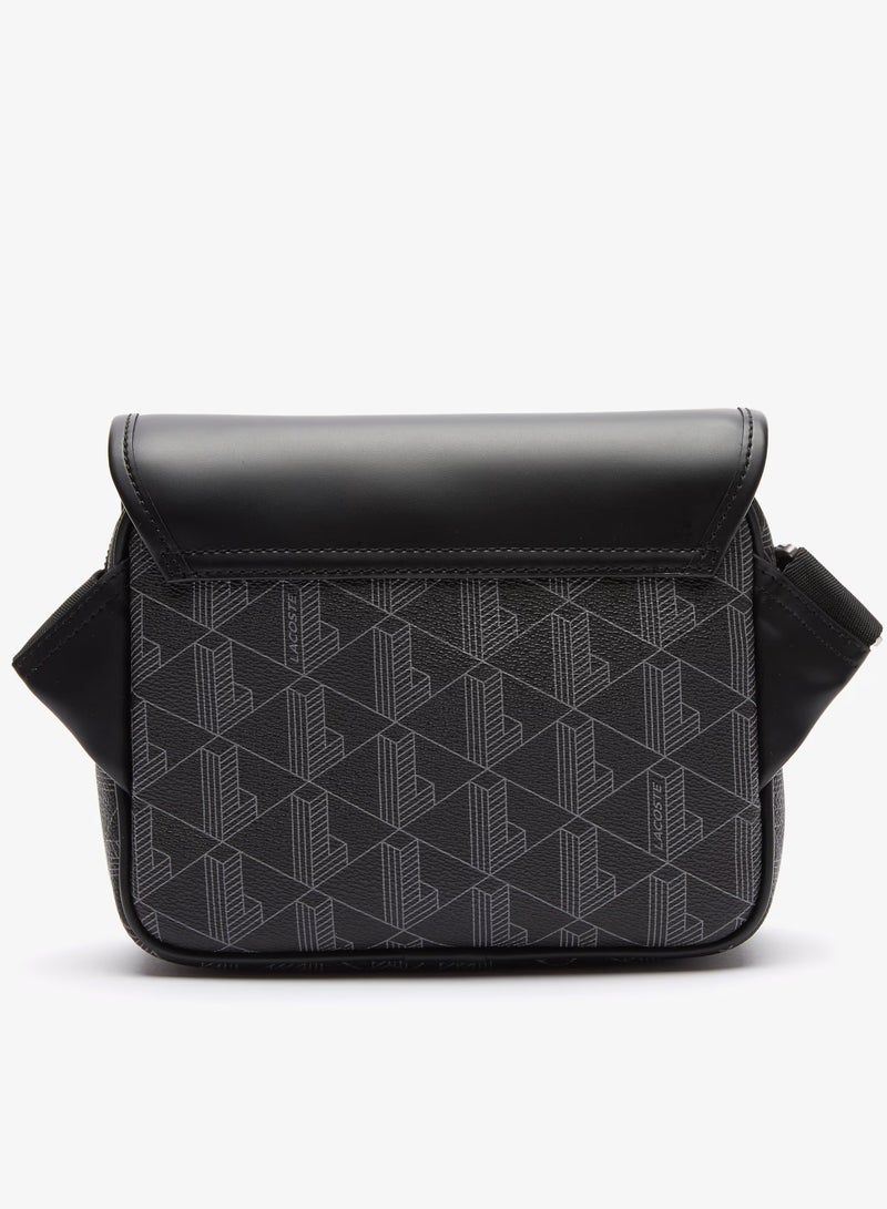 لاكوست حقيبة لاكوست الرجالية بمشبك قابل للطي - Image 2