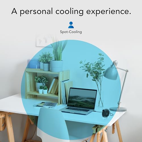 Vornado PEBL PAK Portable USB Desk Fan with Magnetic Base, Neoprene Travel Case Stand, 2 Speed Settings, Adjustable Airflow, Personal Cooling for Office, Home and Travel - Image 4