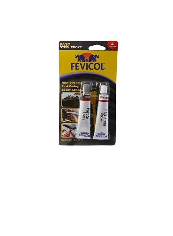 Fevicol Steel Epoxy 57 G 2 Tubes - Image 3