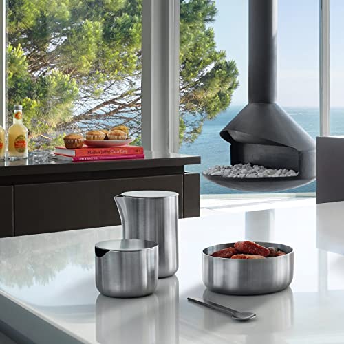 Blomus Basic Stainless Steel Sugar Bowl with Lid - Image 2