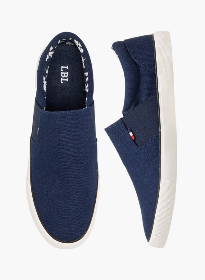 LBL by Shoexpress Solid Slip-On Canvas Shoes - Image 3