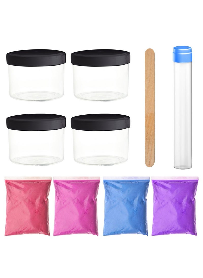 Hinkler - Hinkler Curious Universe Scented Slime Creation Lab - DIY Slime Making Kit includes a 16-page book, slime powders, a slime shaker, stirring stick, and 4 display containers, Fun Scented Slime Projects, Slime Texture Exploration - Image 1